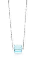 Aquamarine necklet