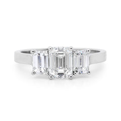 EMERALD CUT ENGAGEMENT RINGS 