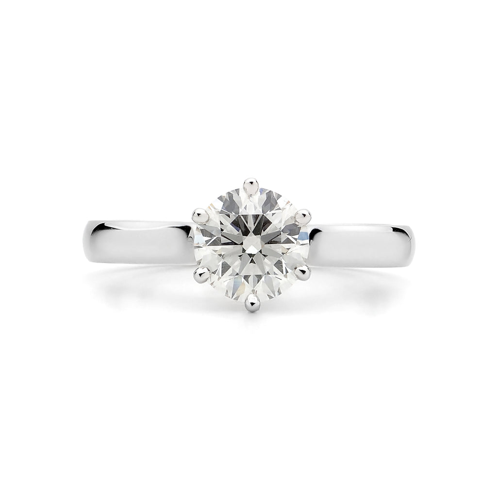 classic solitaire engagement rings