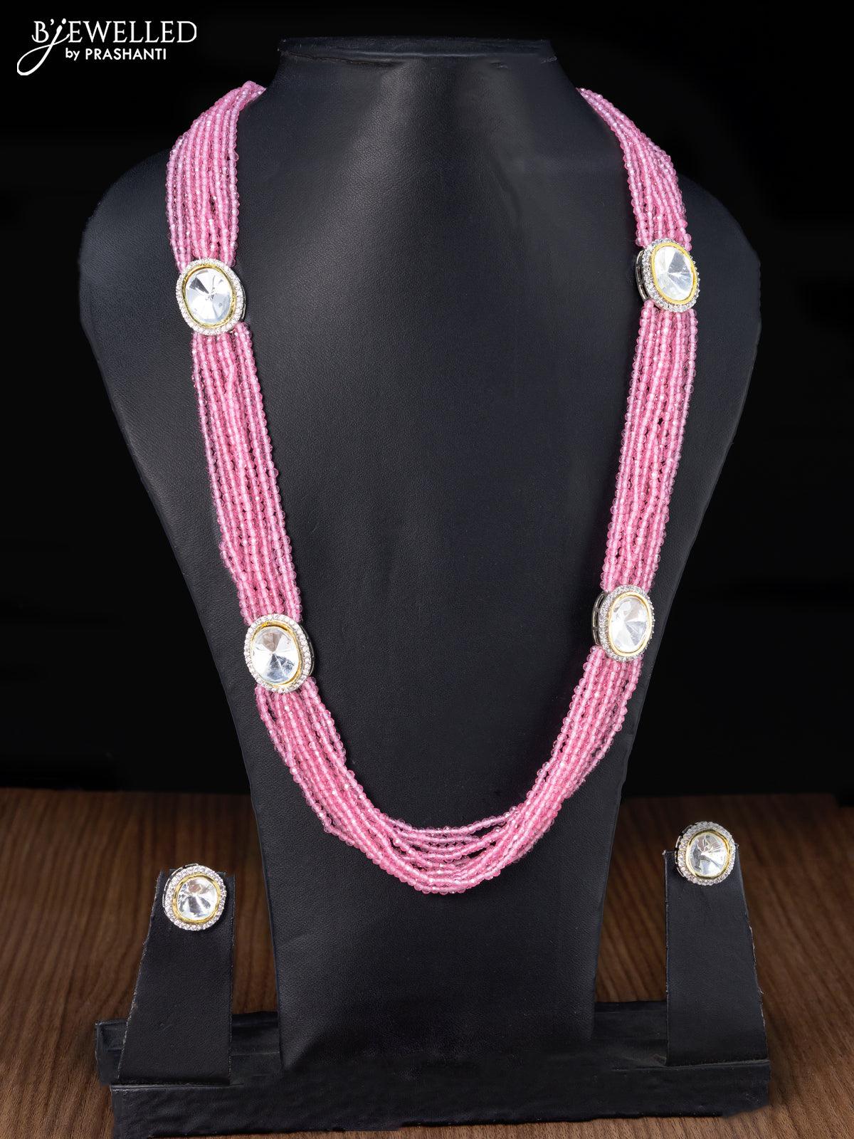 Bead embroidered necklace 