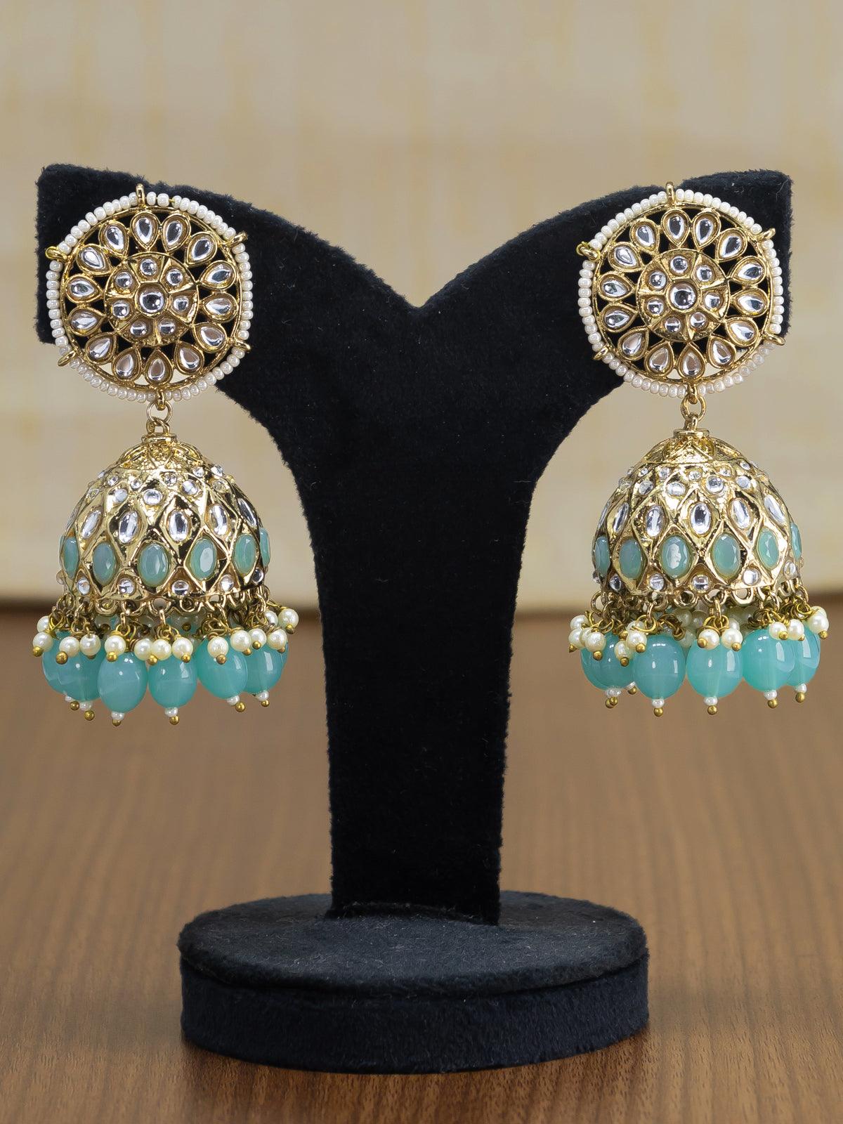 One Gram Gold American Diamond Cz Jhumka Set By Asp Fashion Jewellery –  𝗔𝘀𝗽 𝗙𝗮𝘀𝗵𝗶𝗼𝗻 𝗝𝗲𝘄𝗲𝗹𝗹𝗲𝗿𝘆