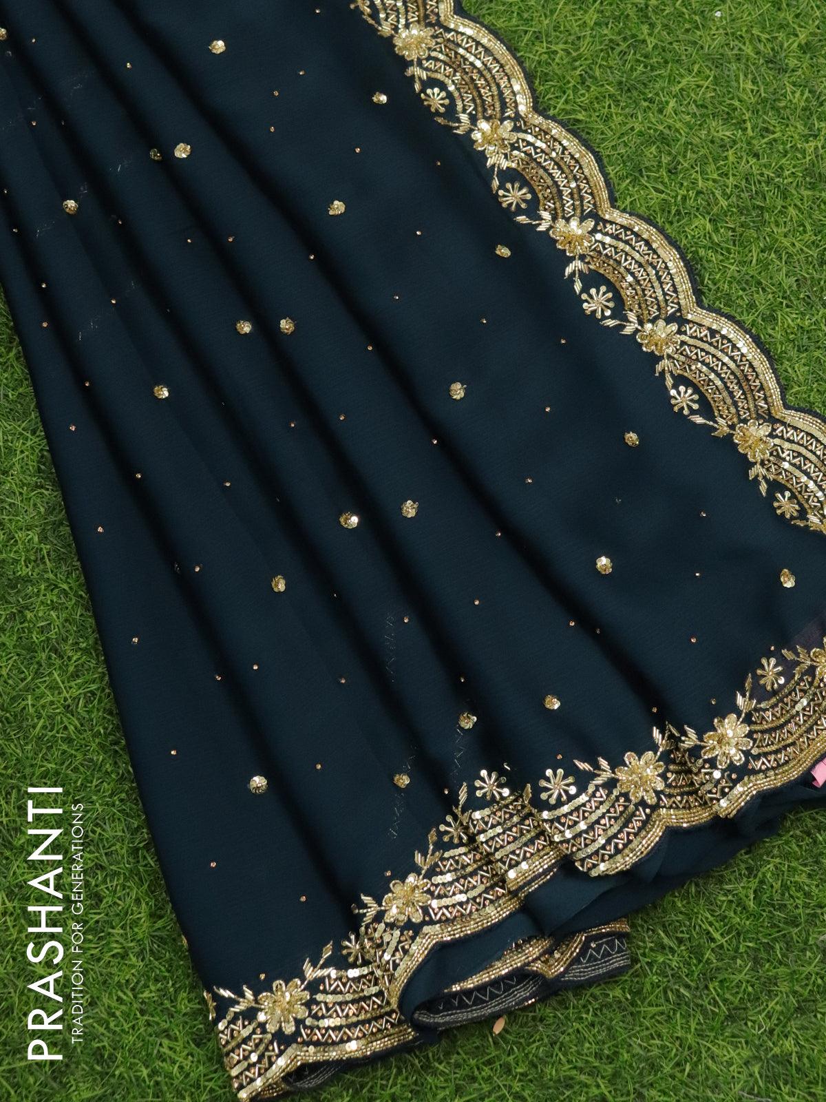 Zardosi Work Sarees In Jaipur - Prices, Manufacturers & Suppliers