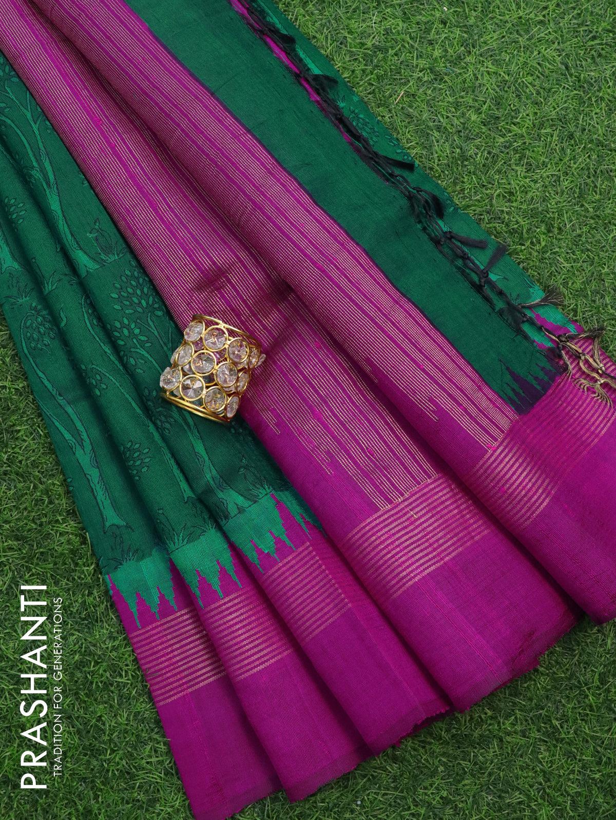 Banarasi Dupion Silk Saree - Silk Bazaar