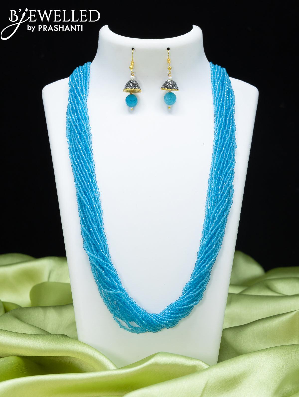 Buy Multi Layered Strand Bead Necklace Online in India - Etsy