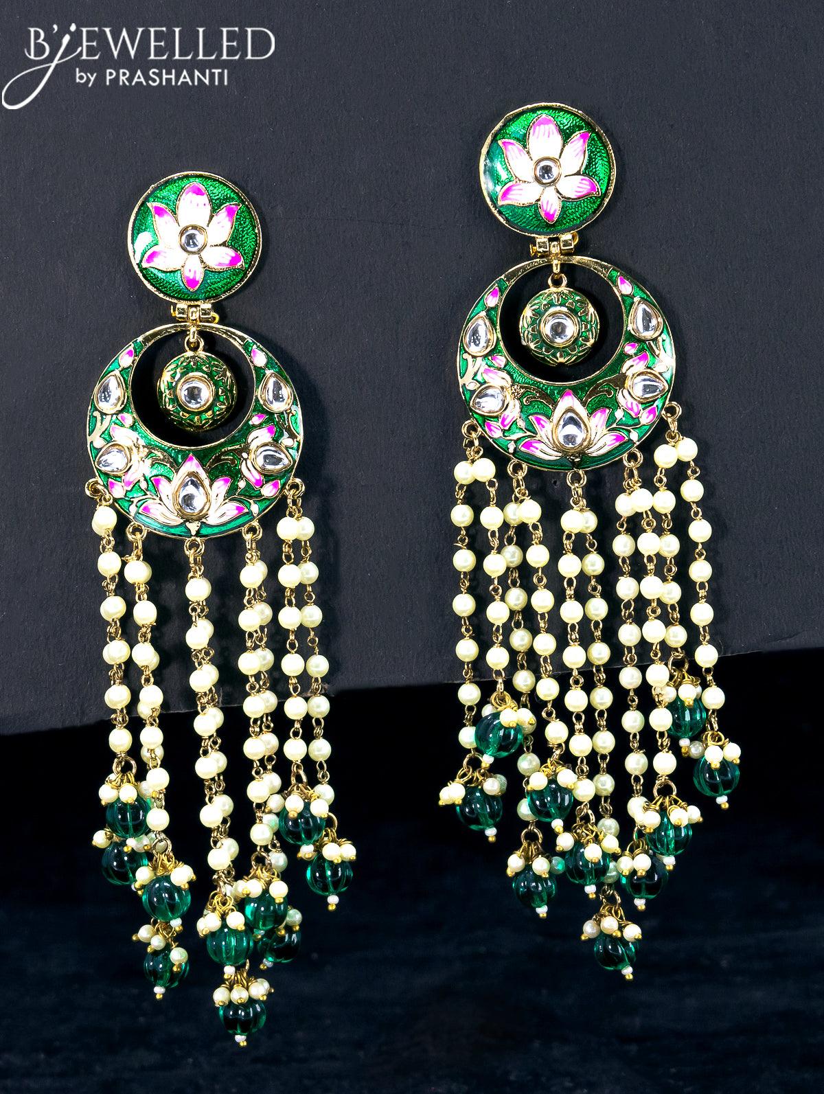 Light Weight Earrings - South Indian Temple Jewellery | Arjunazz