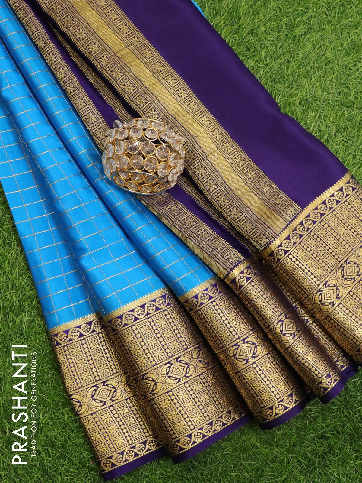 GGF Semi-Mysore silk sarees with rich pallu at Rs.850/Piece in surat offer  by geet gauri fashion