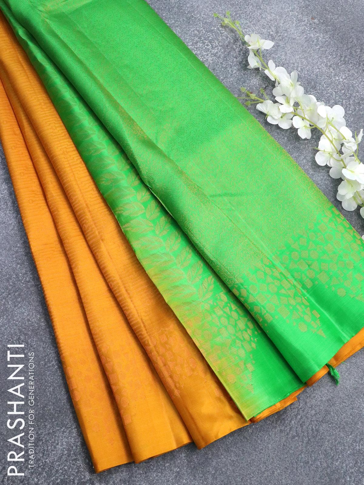 Buy online Paithani Soft Silk saree with minakari zari woven border Pallu-  Red-AF756