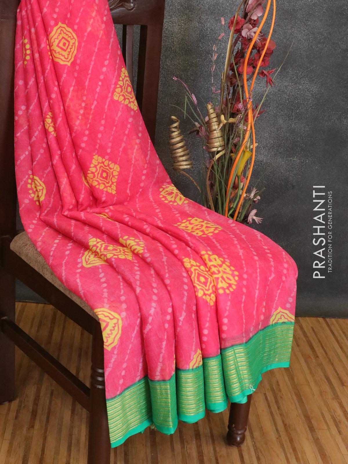 Semi Chiffon Sarees – Prashanti Sarees