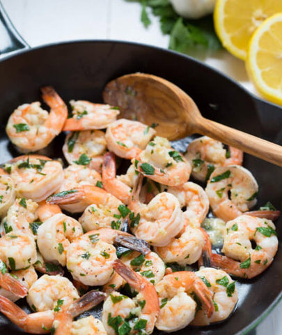 LEMON GARLIC SHRIMP – COOKERCOOL