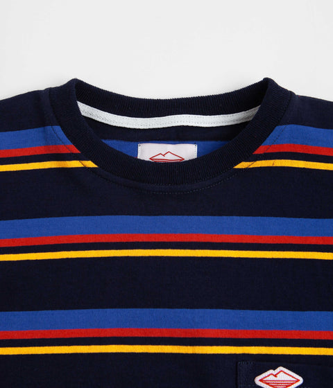 Battenwear Pocket Rugby T-Shirt - Multi Stripe | Always in Colour