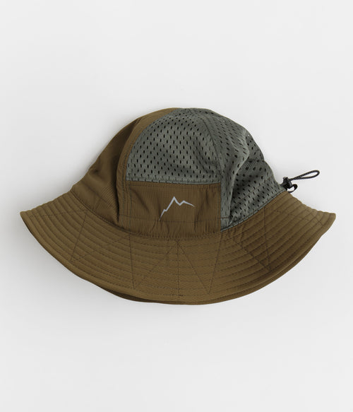 Cayl Stretch Nylon Mesh Bucket Hat - Black