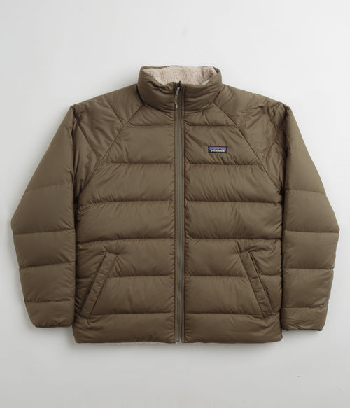 Patagonia Reversible Silent Down Jacket - New Navy | Always in Colour