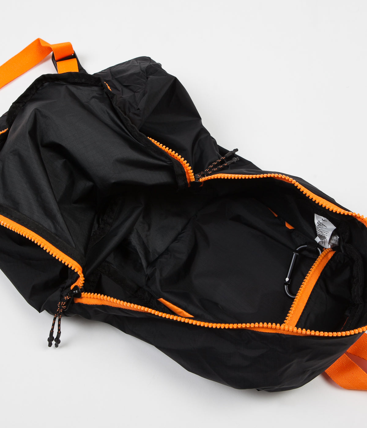 bright orange nike backpack