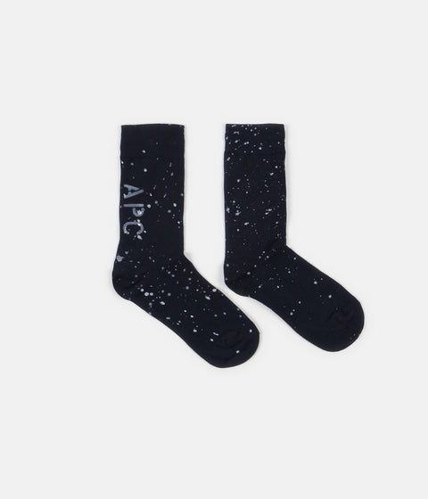 A.P.C. Jean Socks - Dark Navy | Always in Colour