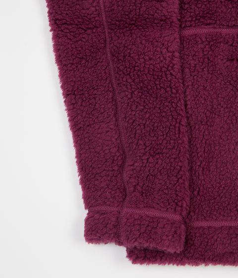 Albam Fleece Zip Jacket - Raspberry | Always in Colour