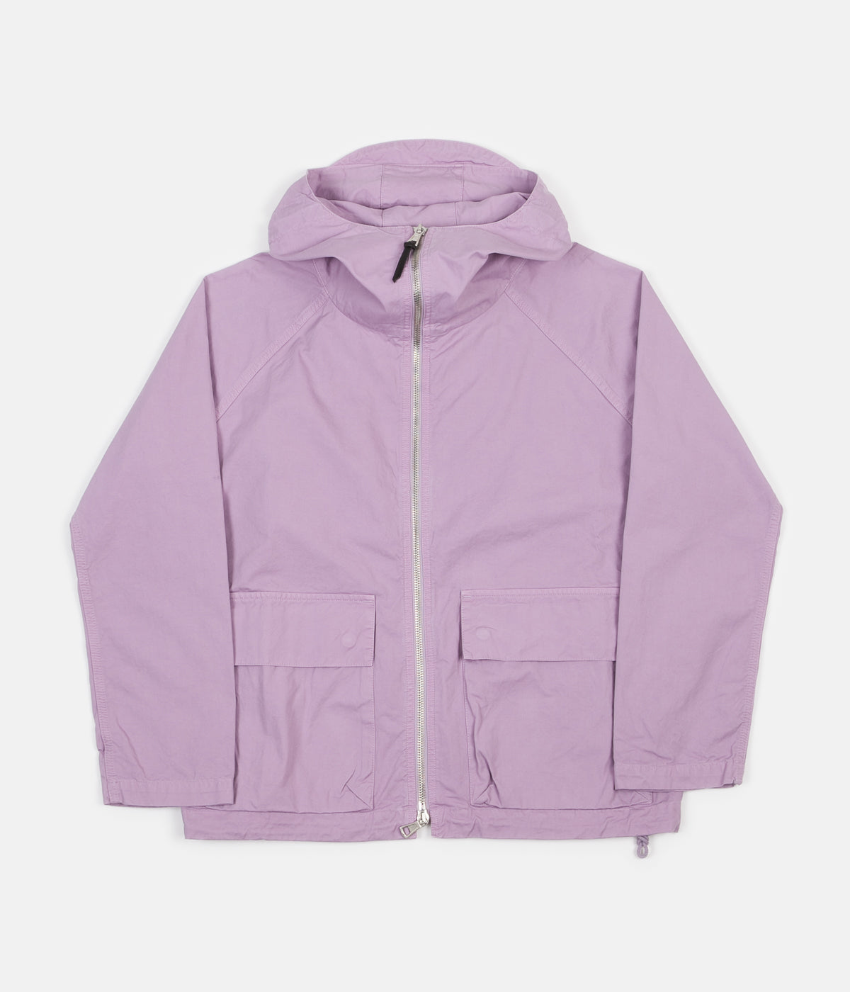 Albam Zipped Hooded Parka Jacket - Lavender Mist | Always in Colour