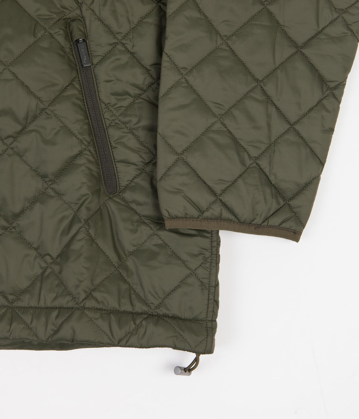 Barbour Beacon Overhead Quilted Jacket - Olive | Always in Colour