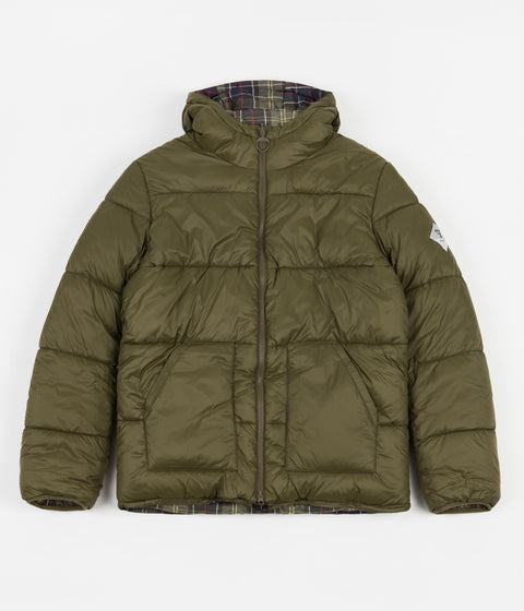Barbour Beacon Reversible Hike Quilted Jacket - Uniform Olive | Always ...