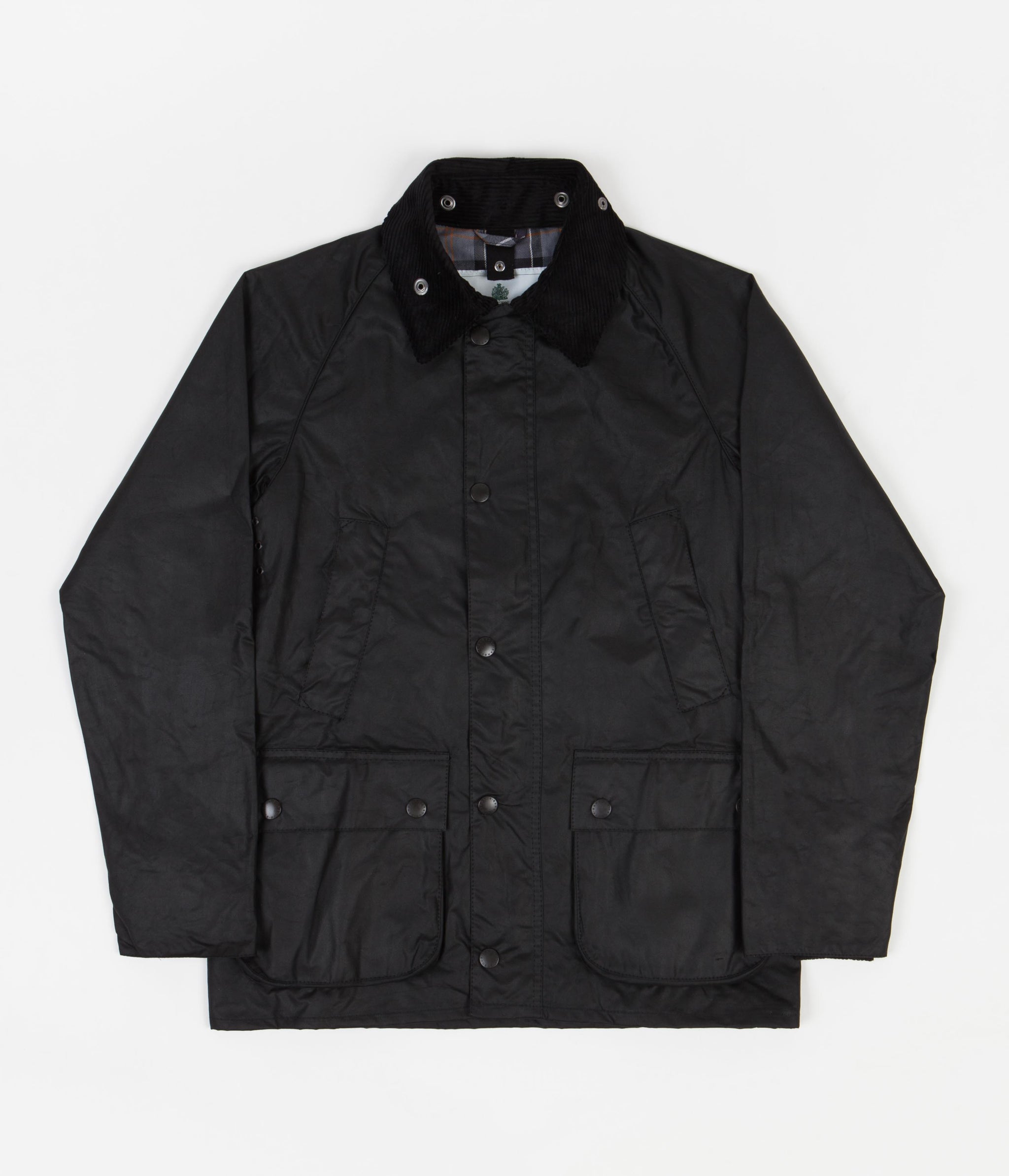 Barbour White Label Slim Bedale Jacket - Black | Always in Colour