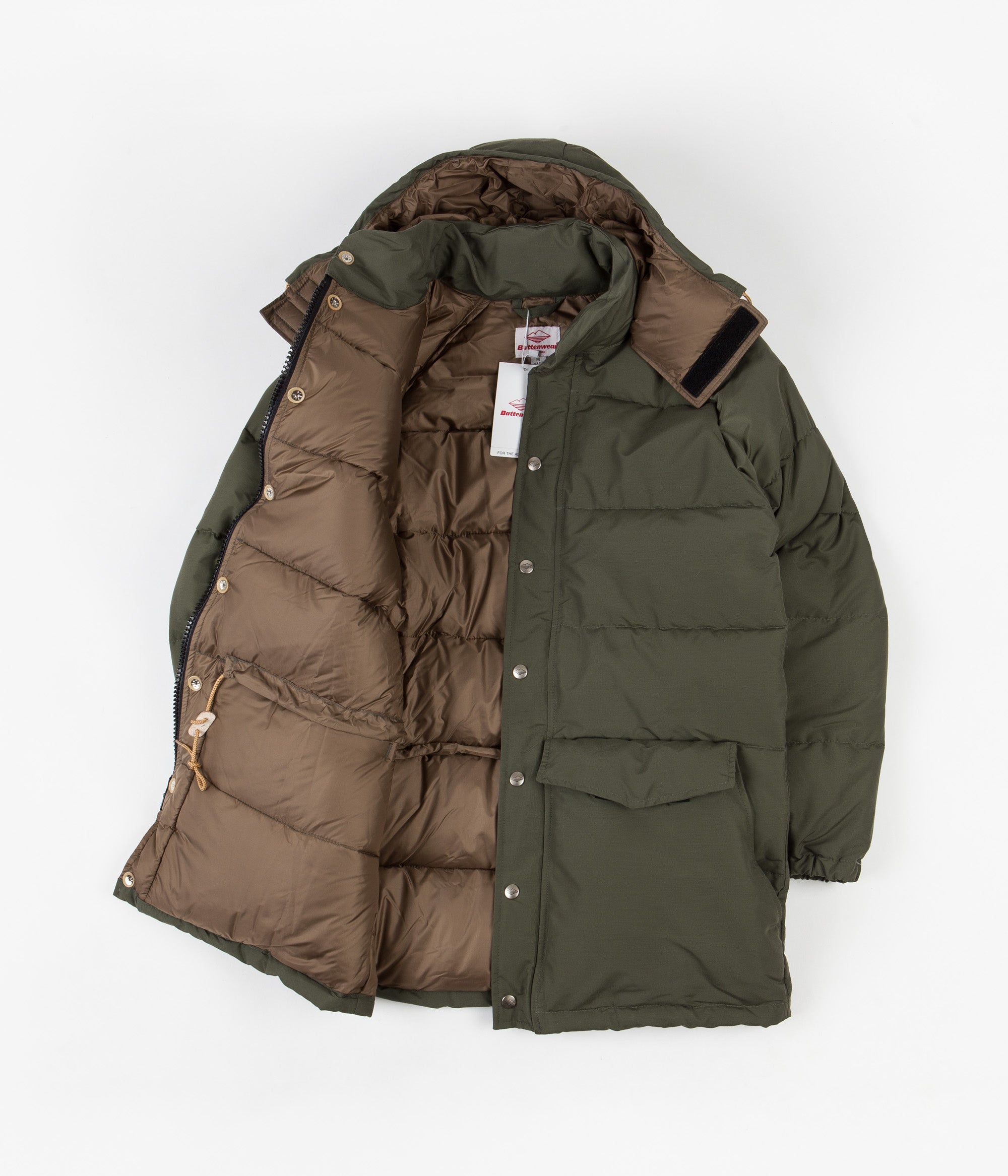 Battenwear Batten-Down Parka - Olive | Always in Colour