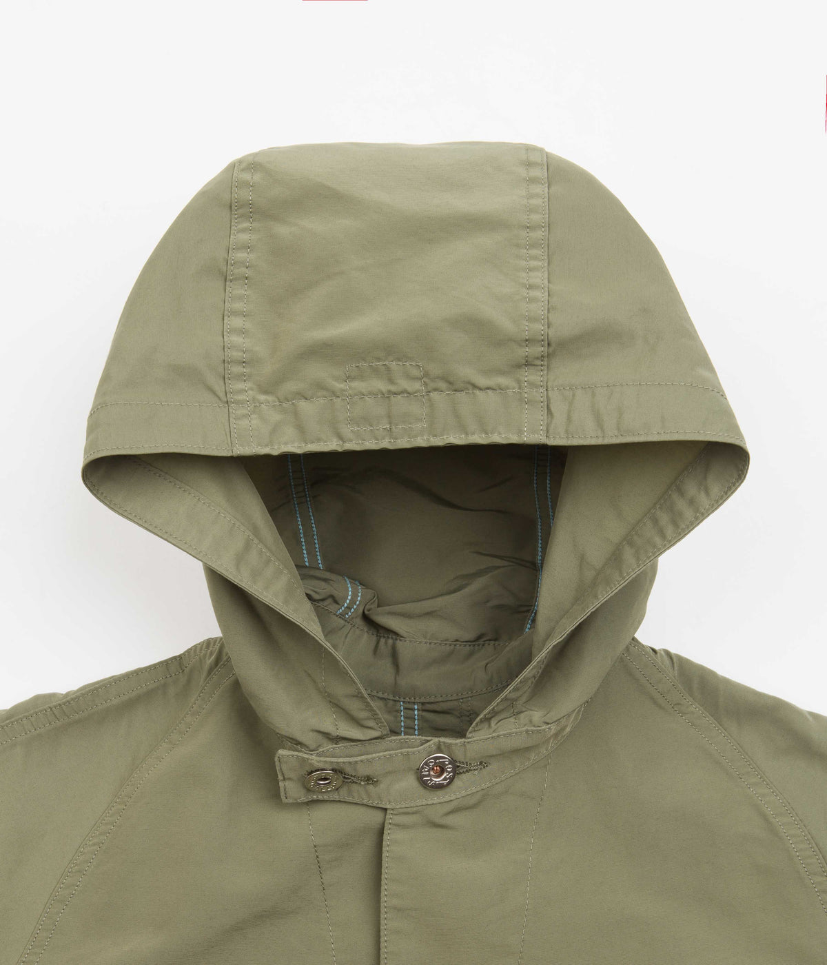 Battenwear x Post Overalls Hooded Sweetbear Jacket - Olive