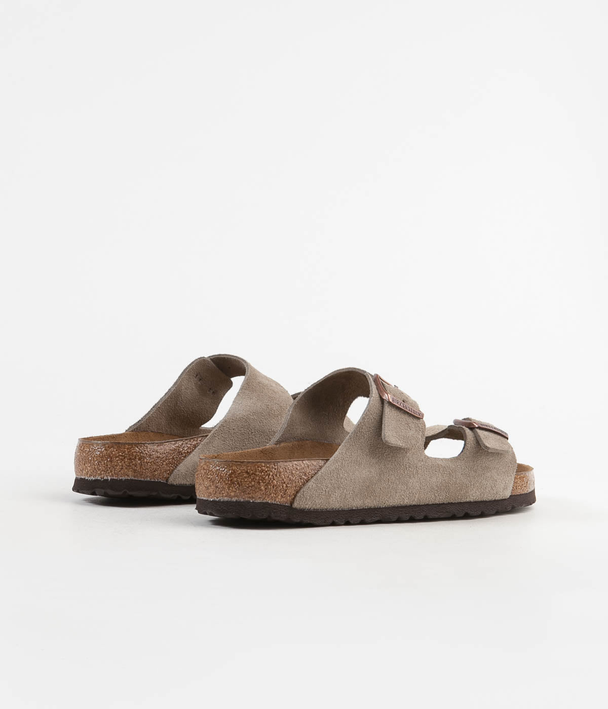 birkenstock arizona sfb taupe suede