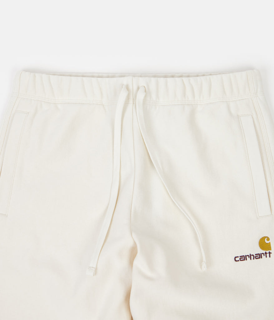 Carhartt American Script Sweatpants - Wax | Always in Colour