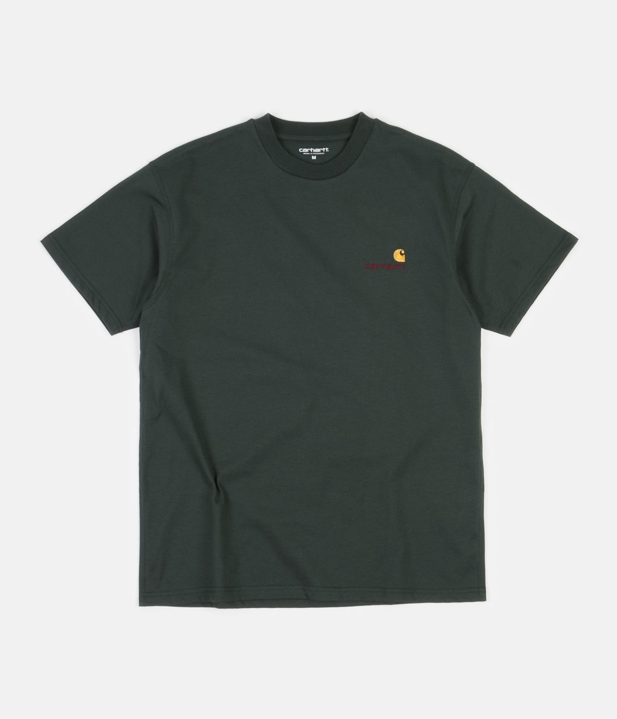 Carhartt American Script T-Shirt - Dark Teal | Always in Colour