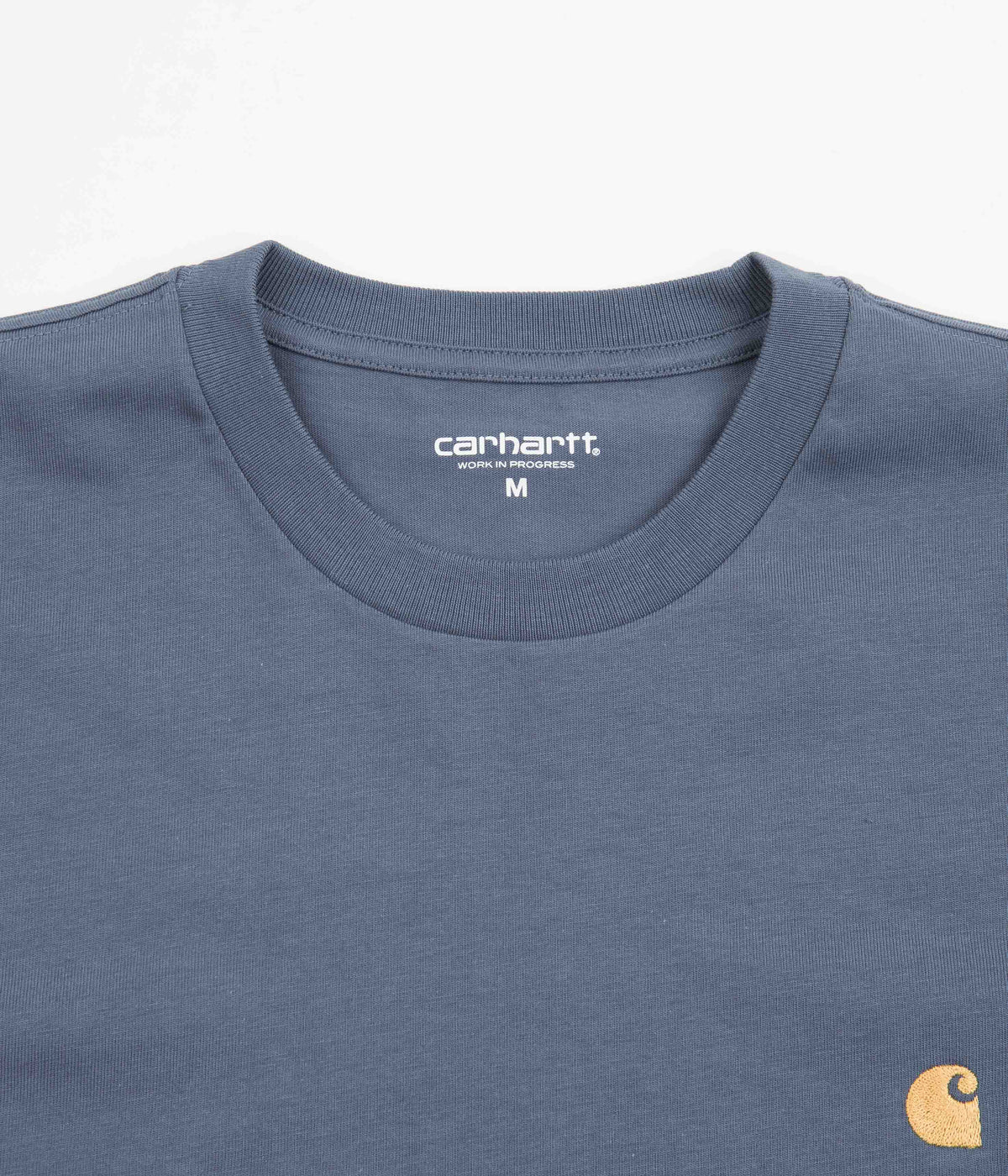 Carhartt Chase T-Shirt - Storm Blue / Gold | Always in Colour