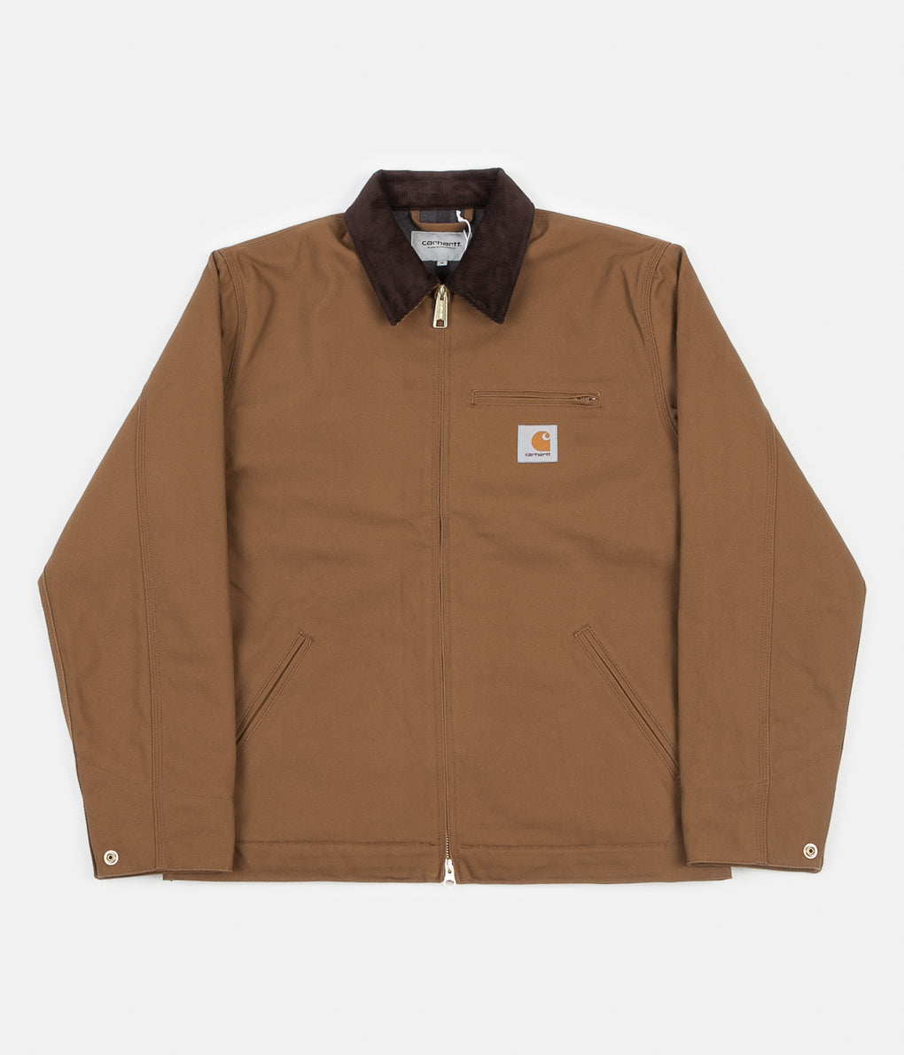 Carhartt Detroit Jacket - Hamilton Brown / Black | Always in Colour