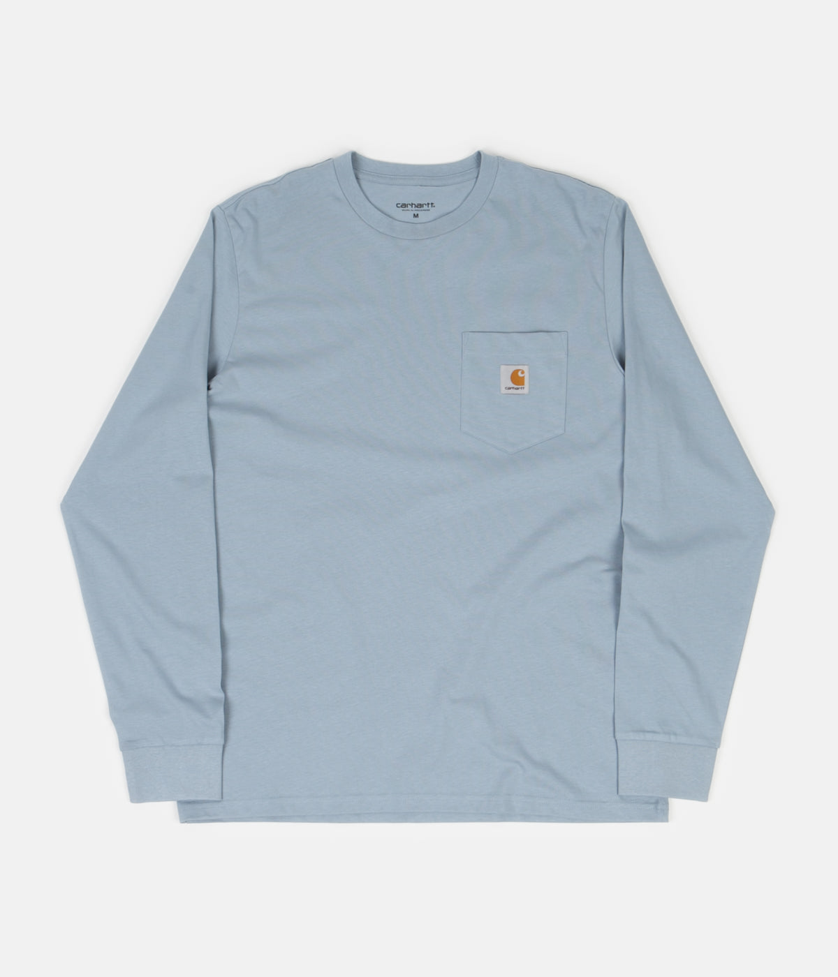 Carhartt Long Sleeve Pocket T-Shirt - Frosted Blue | Always in Colour