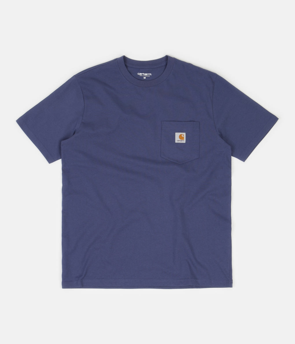 Carhartt Pocket T-Shirt - Cold Viola | Always in Colour