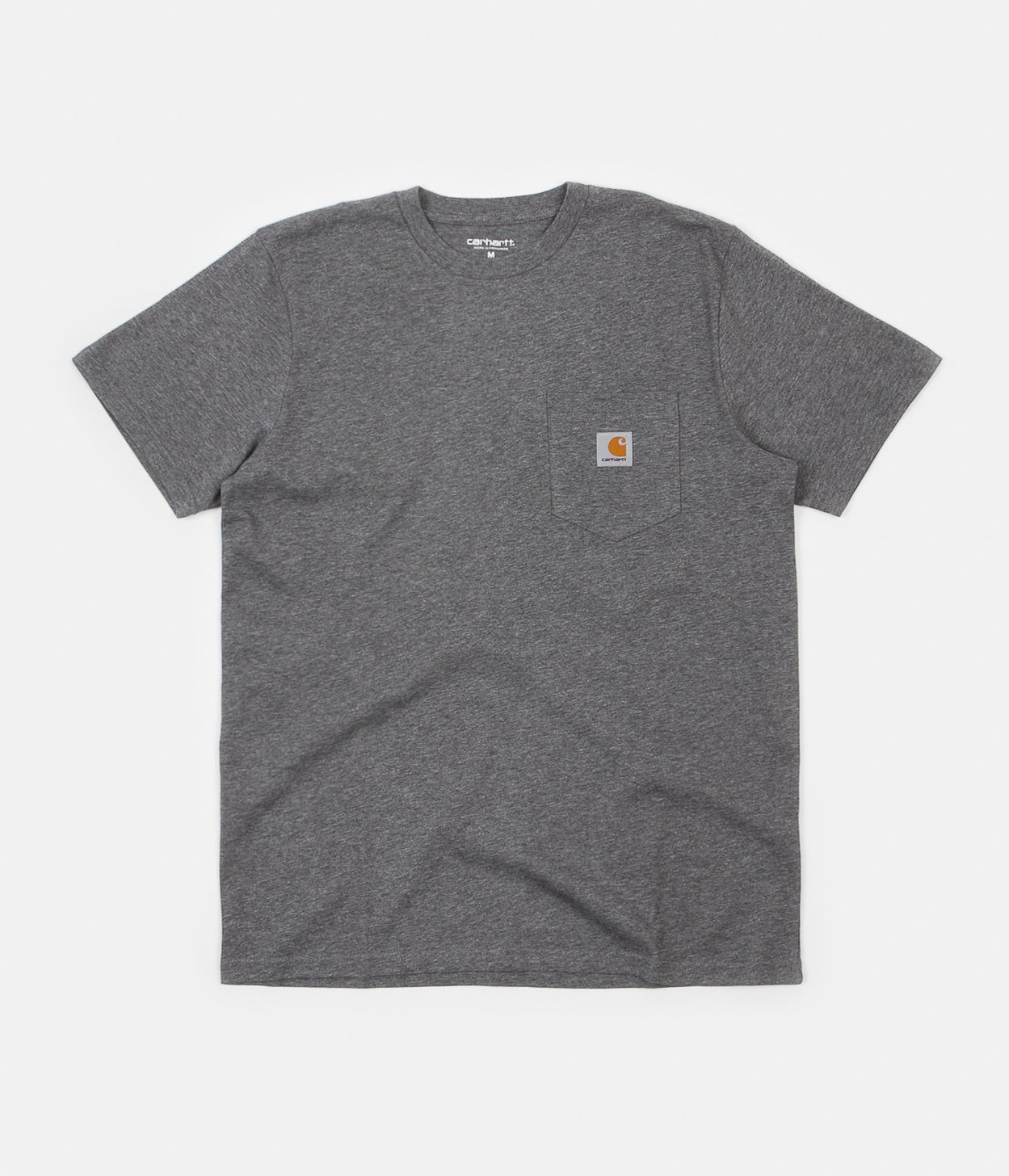 Carhartt Pocket T-Shirt - Dark Grey Heather | Always in Colour