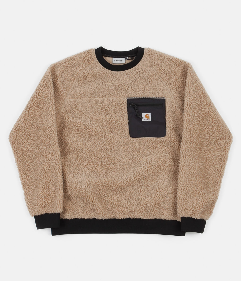 Carhartt Prentis Crewneck Sweatshirt - Dusty Hamilton Brown | Always in ...