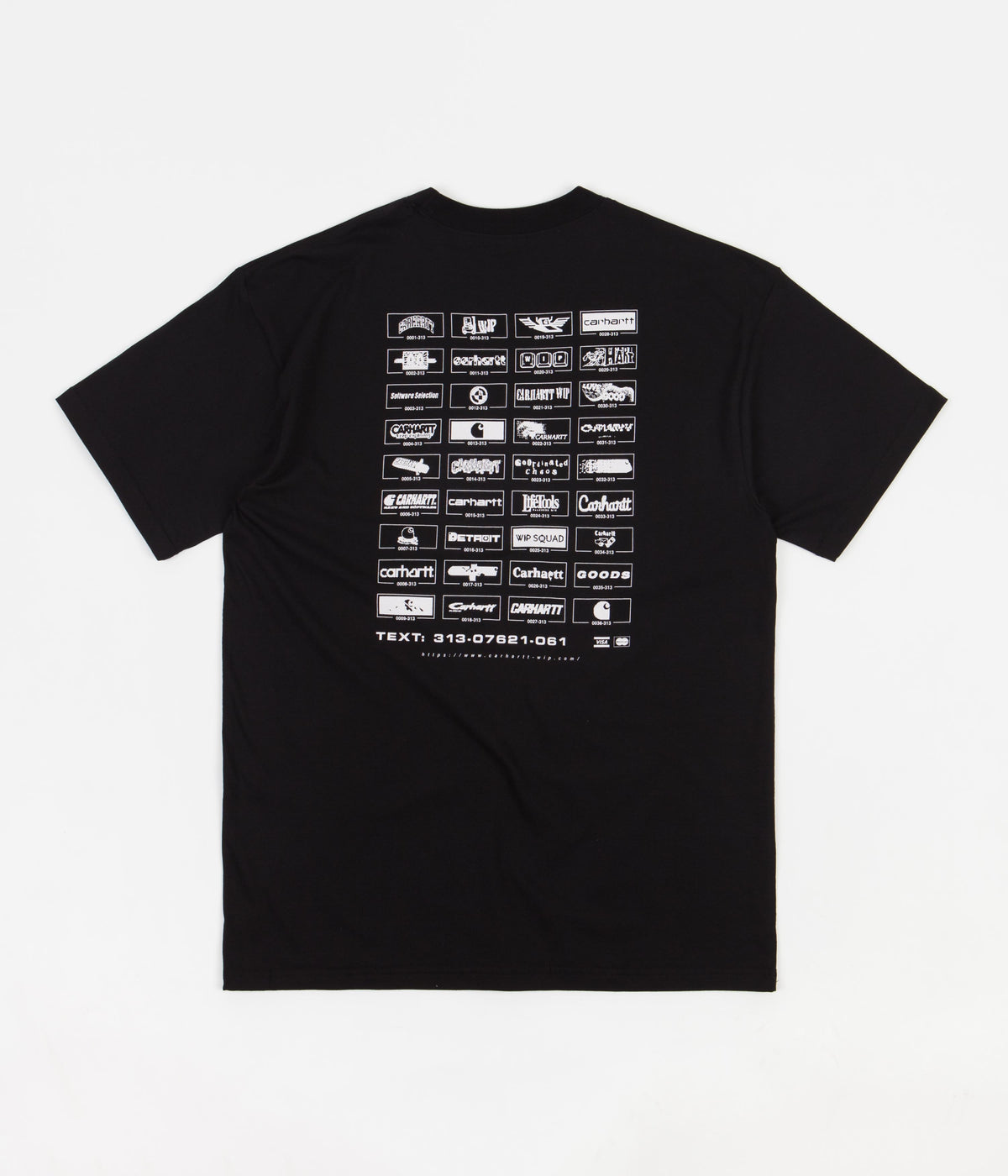 Carhartt Screensaver T-Shirt - Black / White | Always in Colour