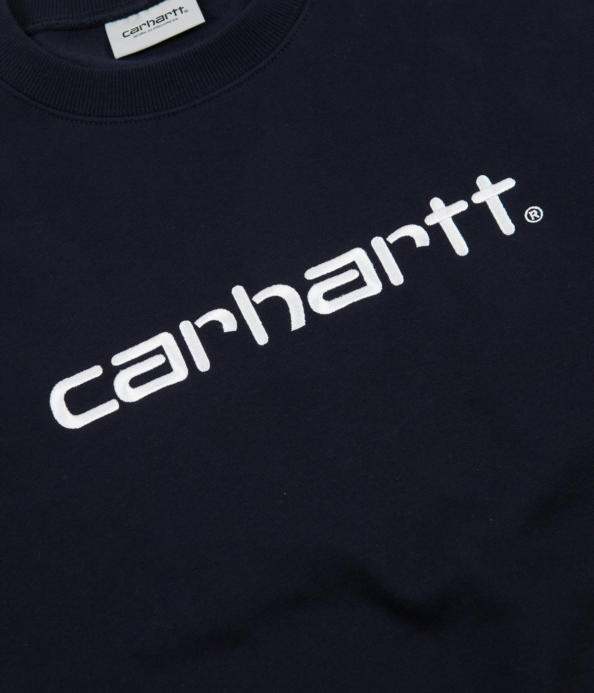 Carhartt Tricol Crewneck Sweatshirt - Dark Navy | Always in Colour