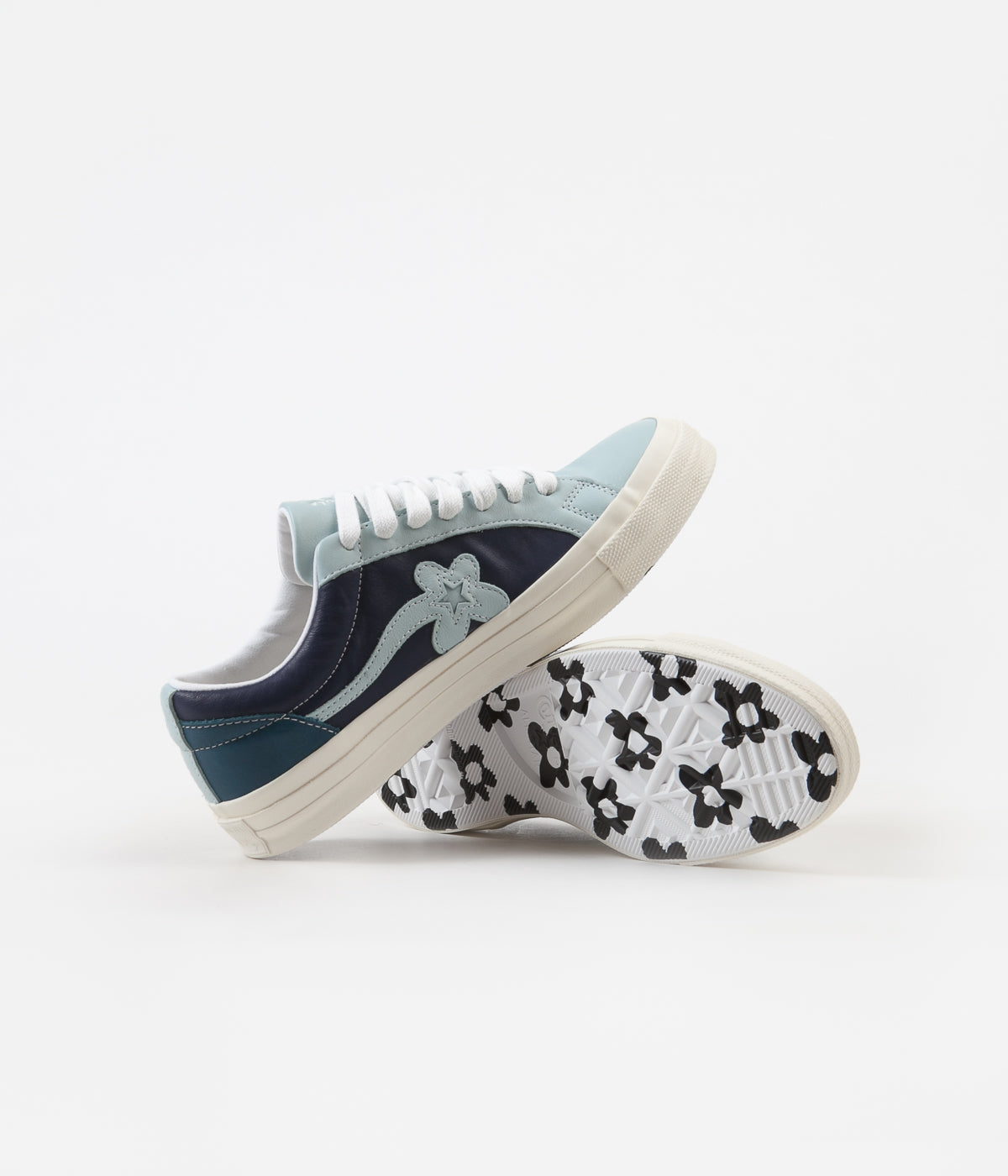 converse golf le fleur barely blue