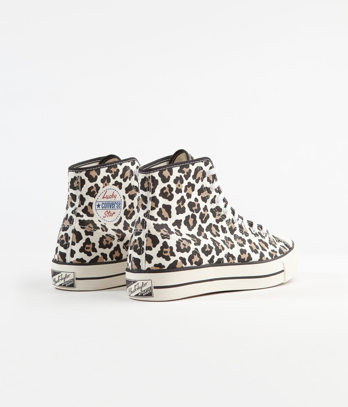 converse lucky star leopard