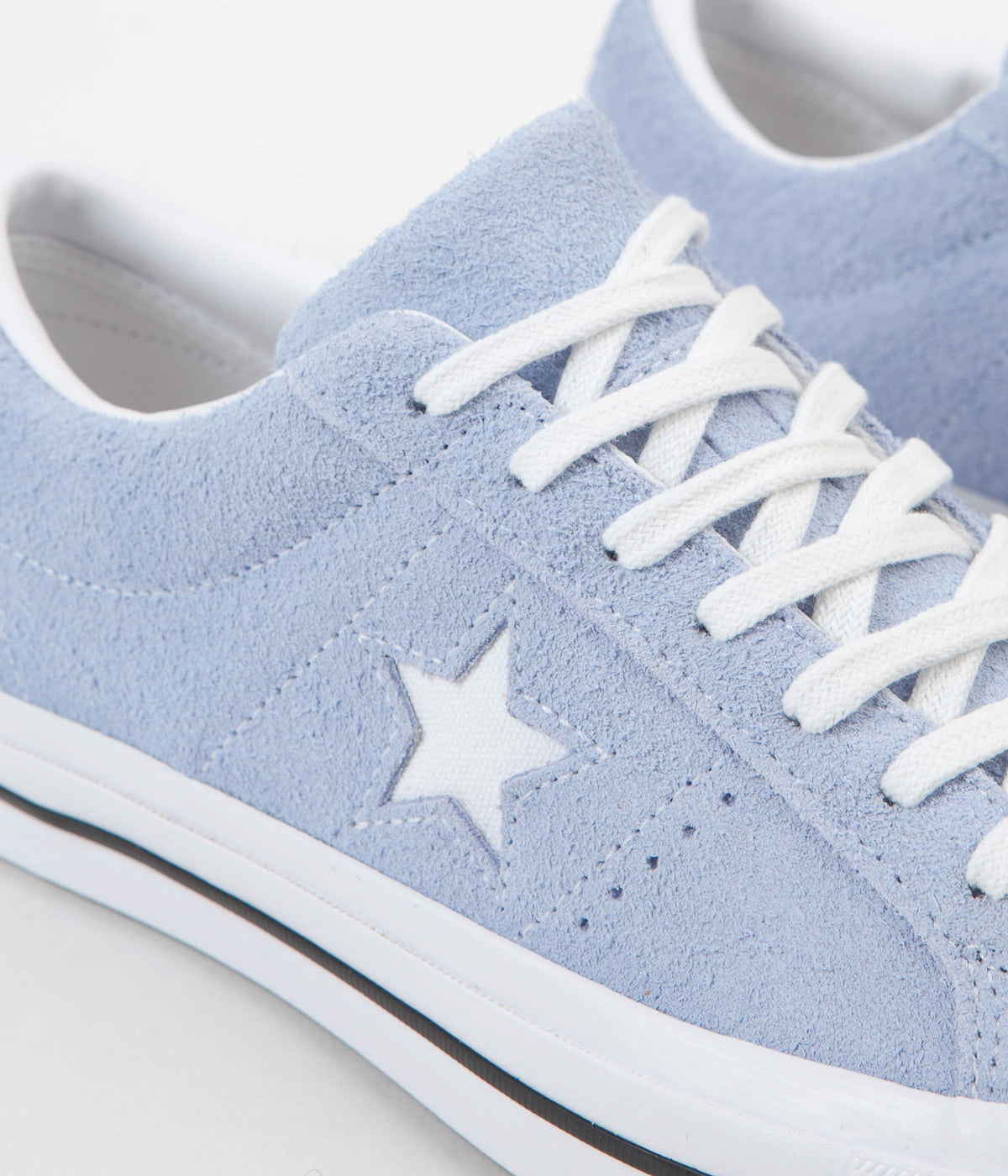 converse one star trainers blue chill white