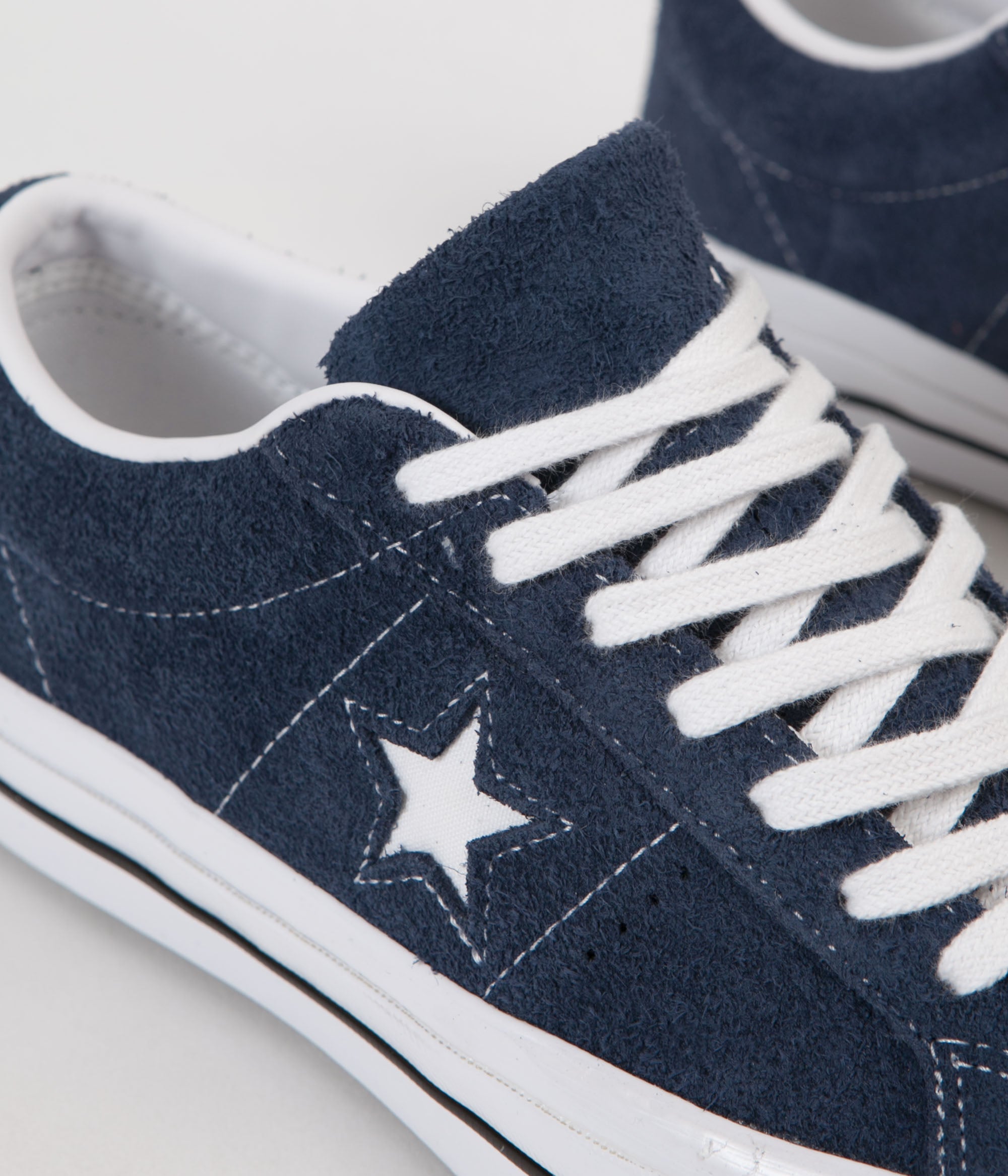 converse one star navy white