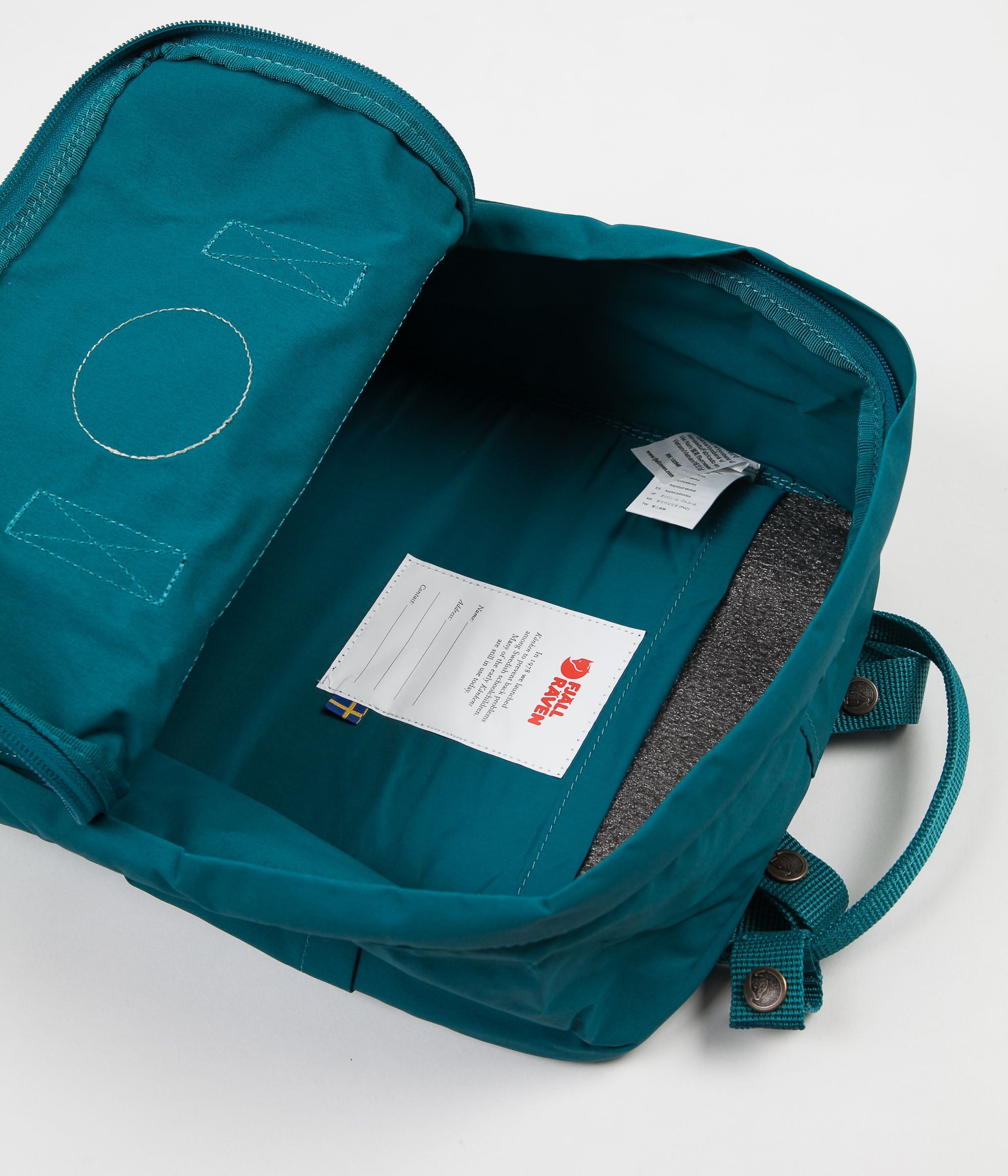 fjallraven kanken backpack ocean green