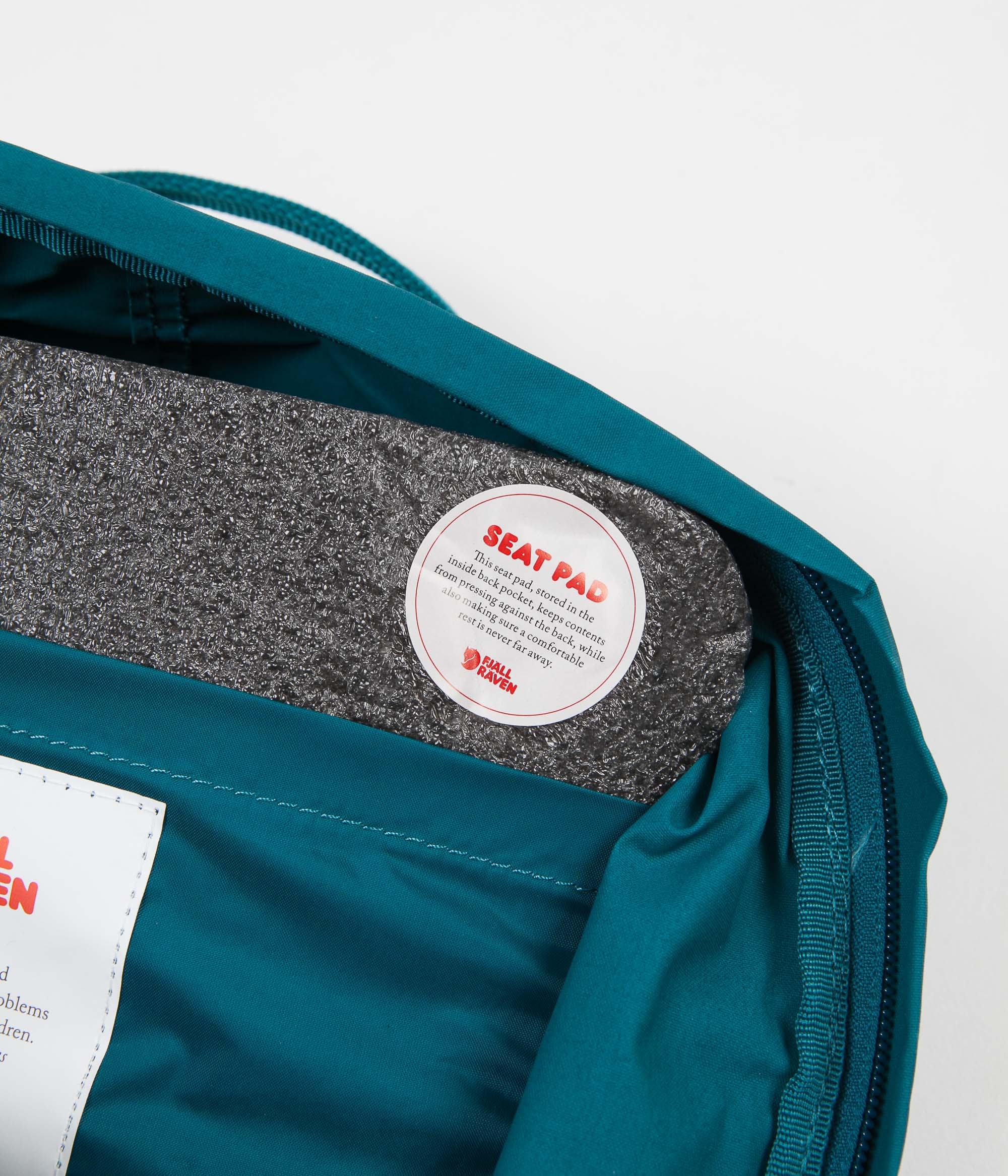 ocean green fjallraven kanken