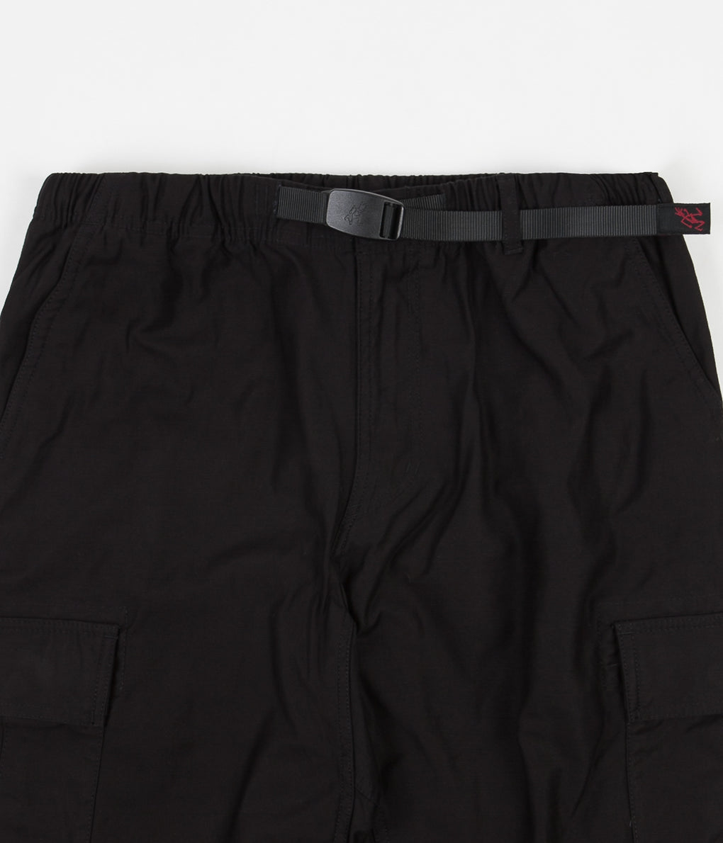 Gramicci Back Satin Cargo Pants - Black | Always in Colour