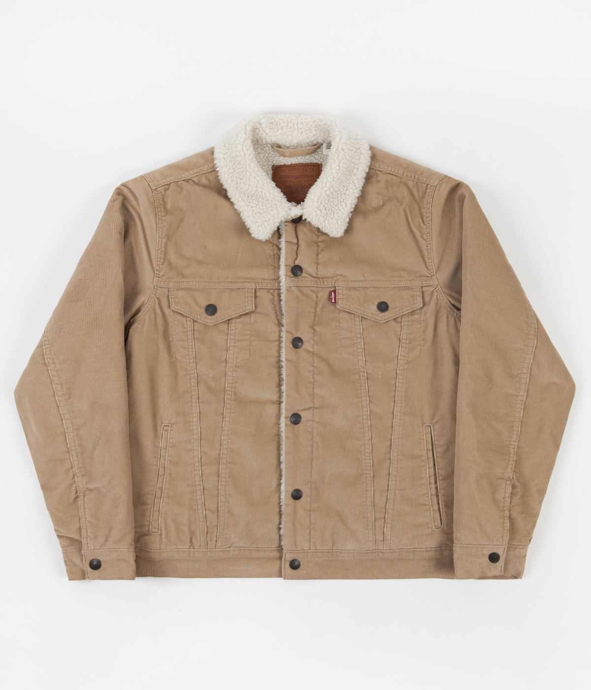 Levi's® Red Tab™ Type 3 Sherpa Trucker Jacket - True Chino Cord | Always in  Colour