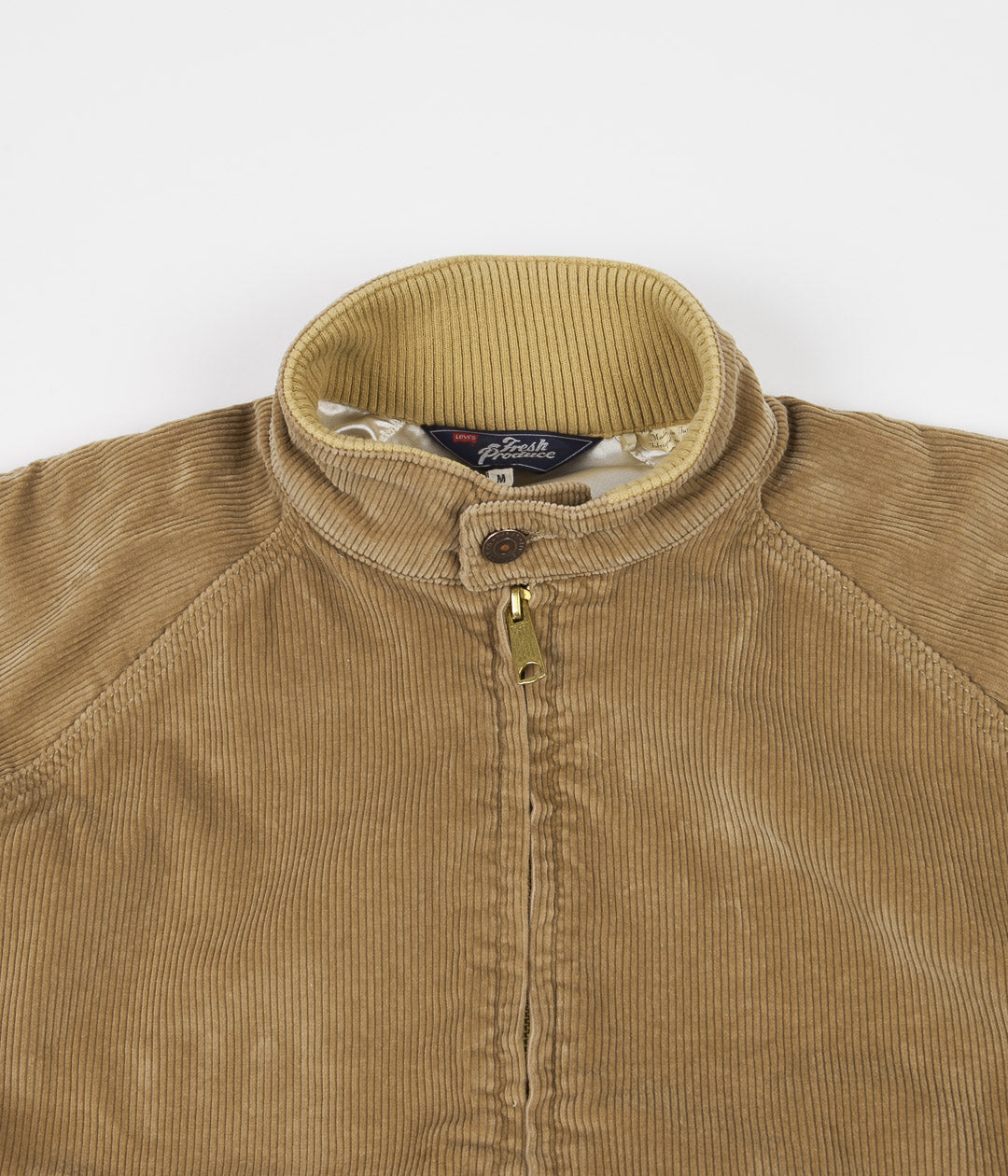 Levi's Vintage Clothing 1960's Fresh Produce Bomber Jacket - Apricot |  Always in Colour