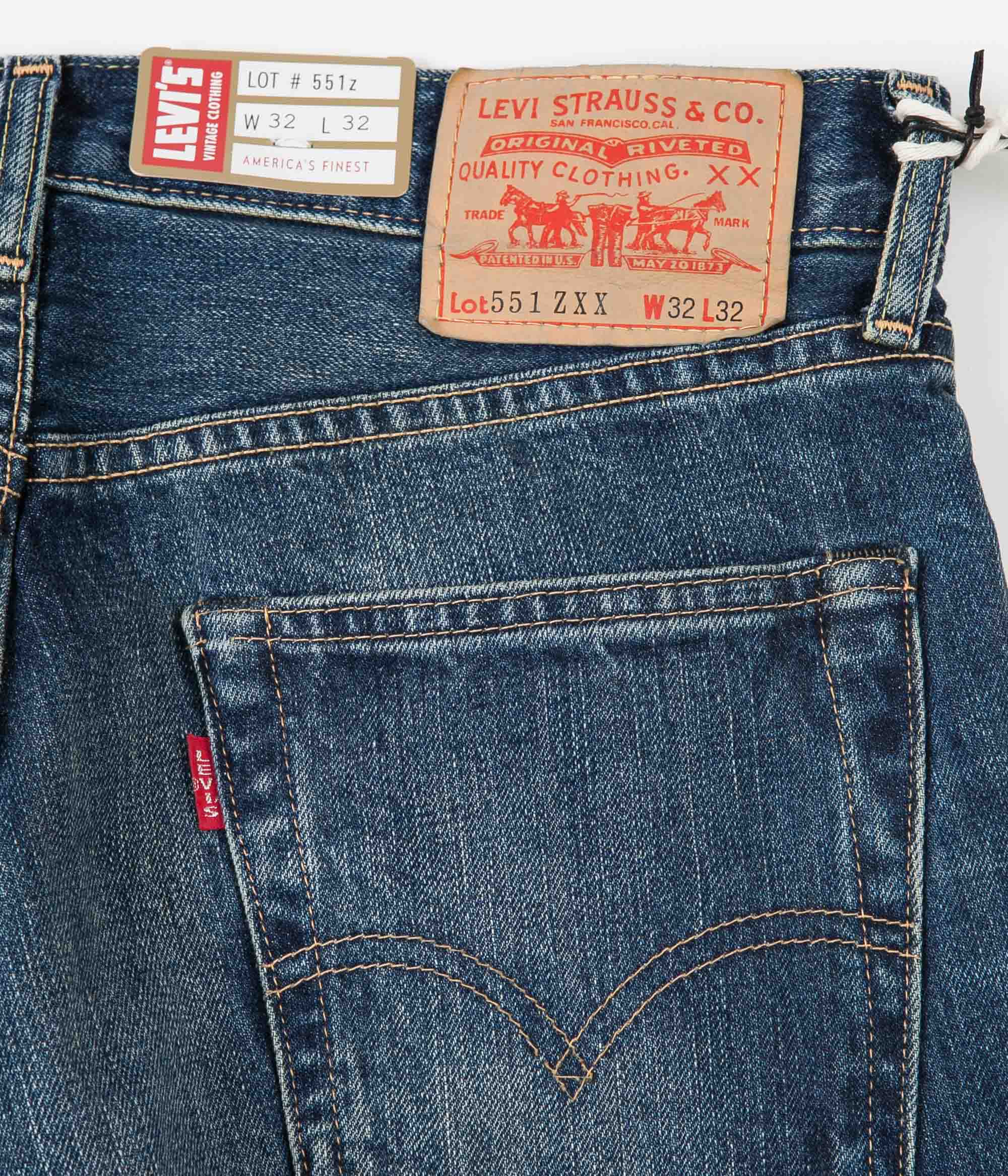 Vintage Clothing 551Z Customized Jeans 