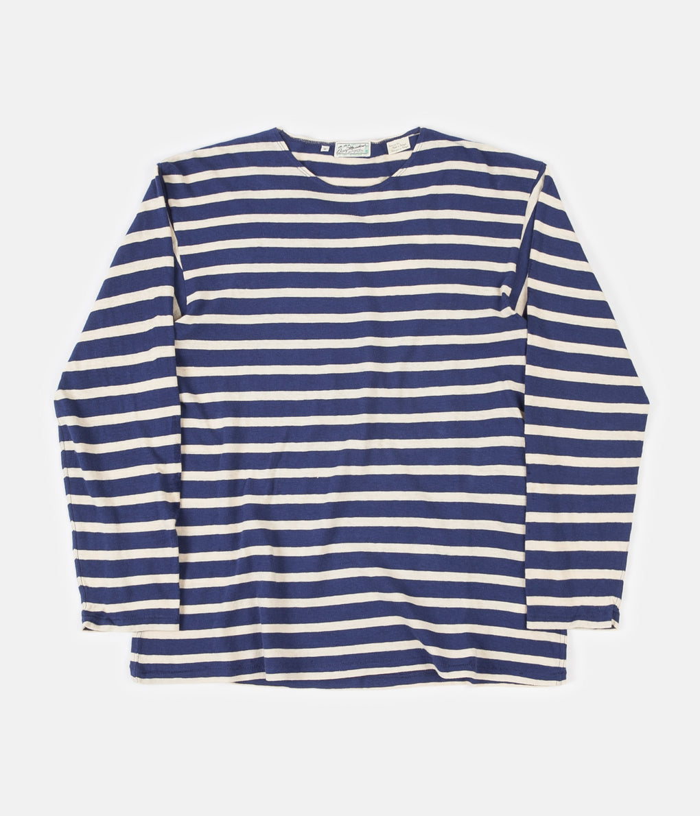 Levi's® Vintage Clothing Bay Meadows Long Sleeve T-Shirt - Blue / Crea ...