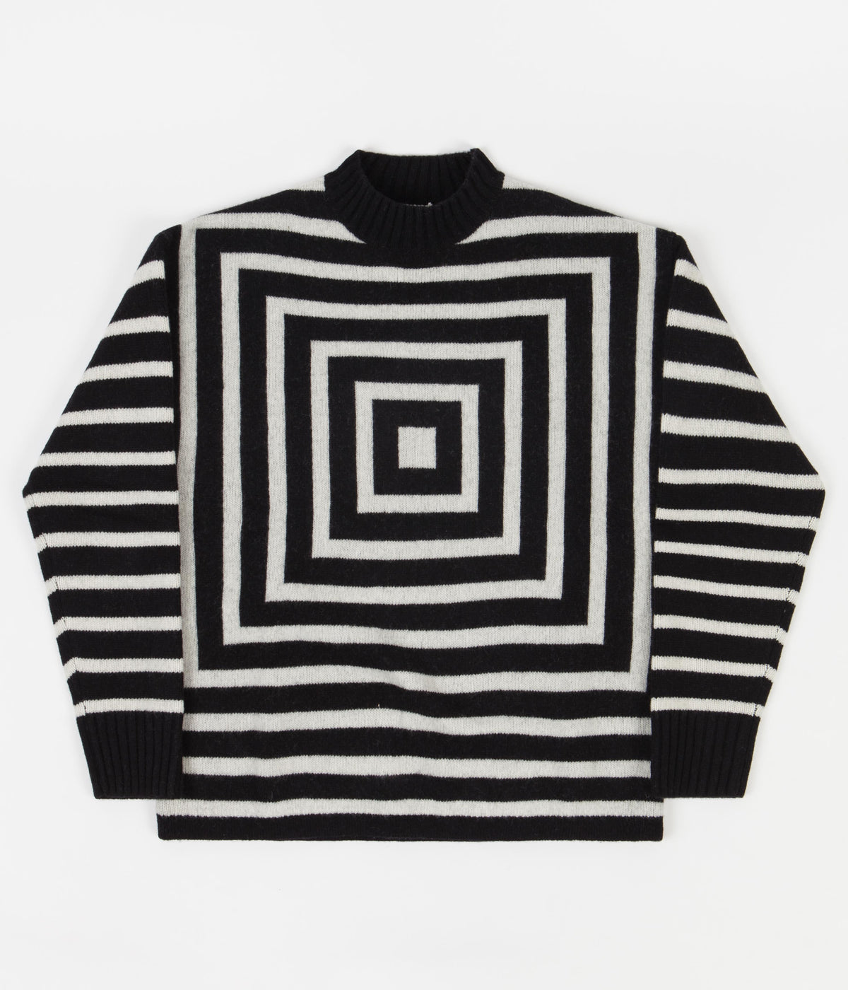 Levi's® Vintage Clothing Concentric Squares Mock Sweatshirt - Black / |  Always in Colour