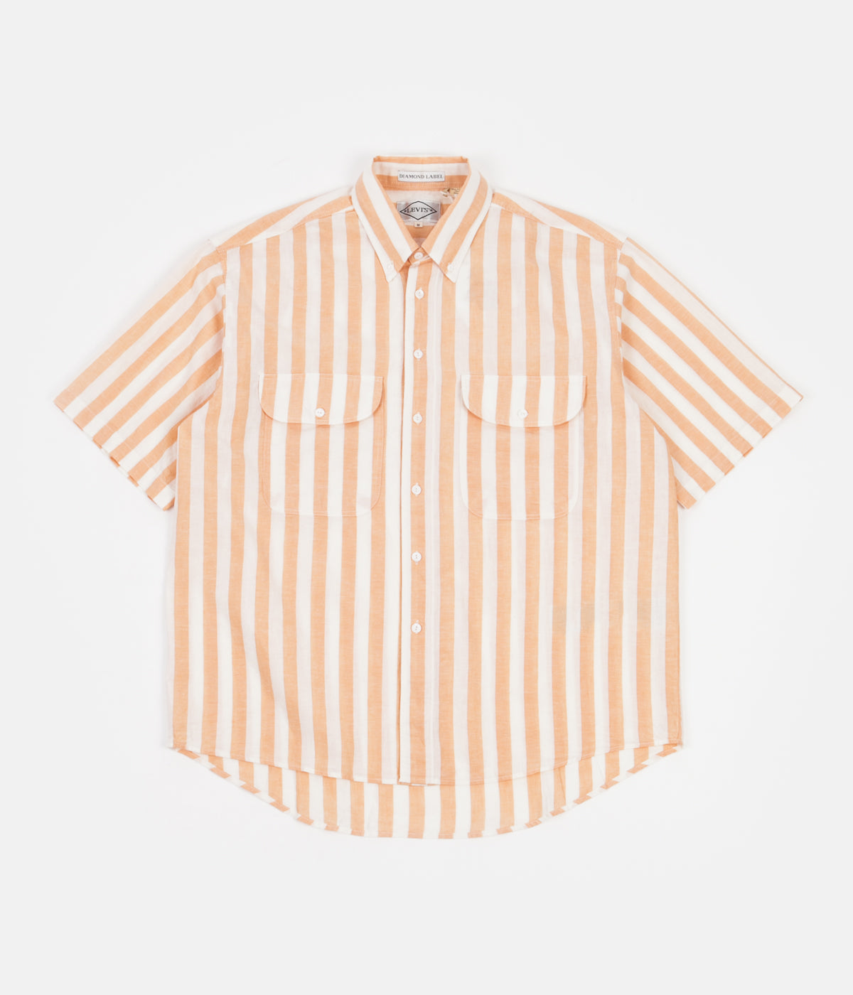 Levi's® Vintage Clothing Diamond Short Sleeve Shirt - Melon Orange / W |  Always in Colour