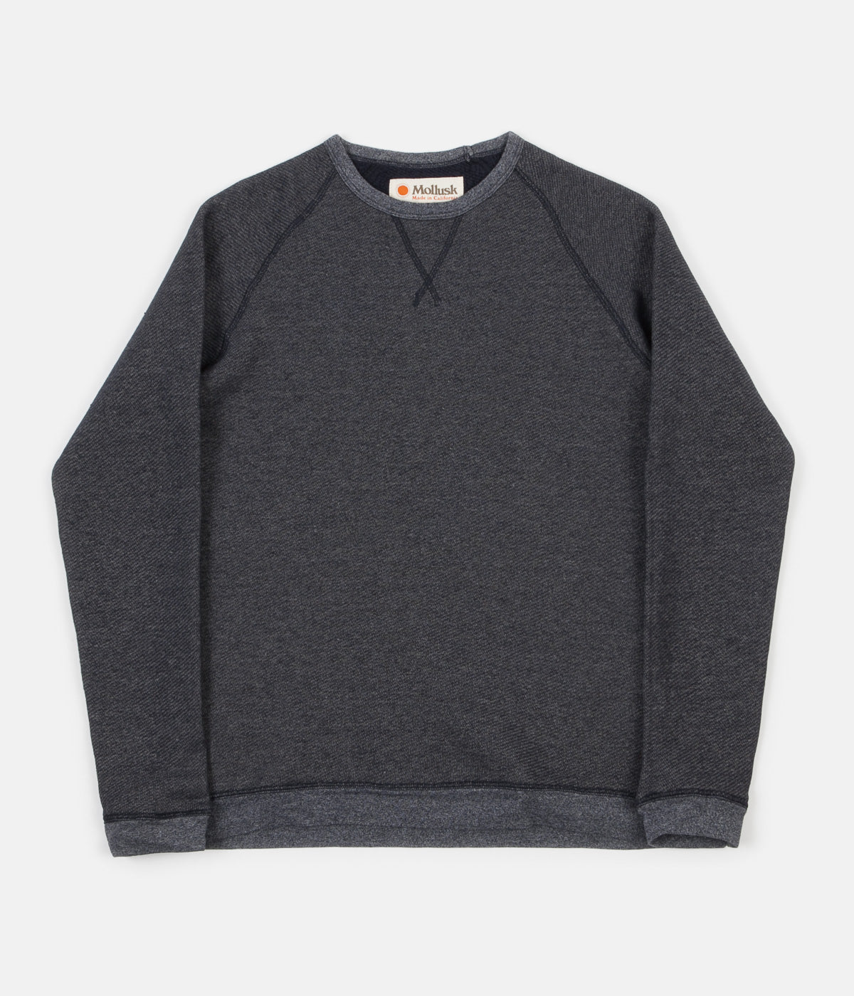 faded crewneck sweatshirt